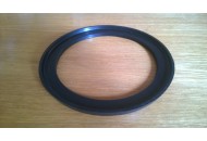 Rubber pad of the rear spring